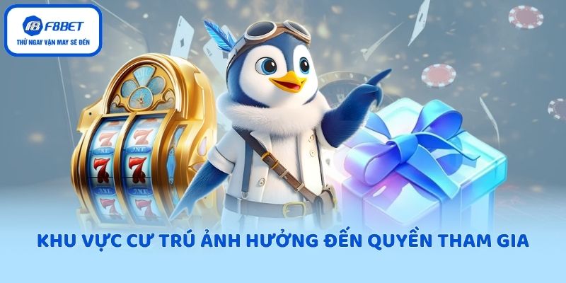 Khu vực cư trú ảnh hưởng đến quyền tham gia