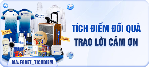 F8BET tích điểm đổi quà